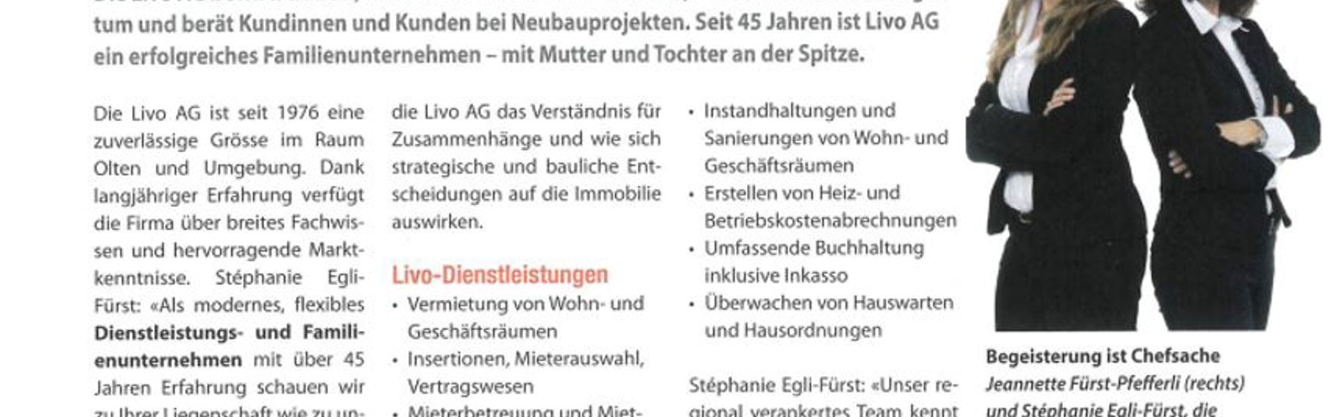 39 16 12 2022 HEV Magazin Bericht Uber Die Livo AG 01