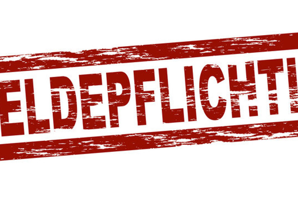 Meldepflichtig